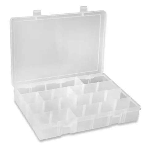 24-Compartment Clear Box