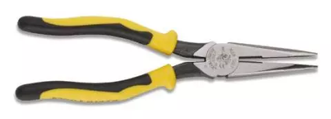 Klein Tools Journeyman 8-in Long Nose Pliers with Side Cutter in the  Cutting Pliers department at