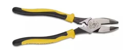 Klein Tools J213-9NECR Journeyman Cut & Crimp Lineman Pliers, 9