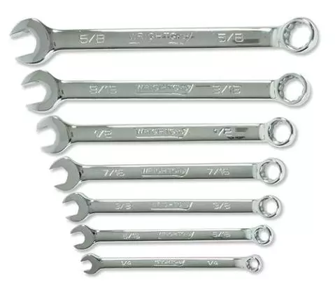 SAE Wrench Set // 3 Pieces // 3/8, 7/16, 1/2