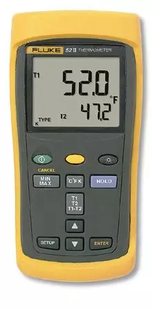 Thermometer, IR Gun, K Thermocouple Combo