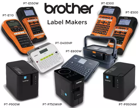 Brother P-Touch PT-E110 - labelmaker - B/W - thermal transfer