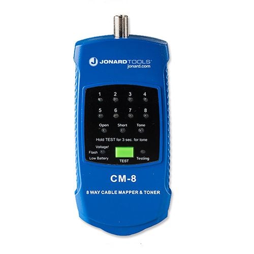 Jonard CM-8 Coax Cable Mapper and Toner Kit