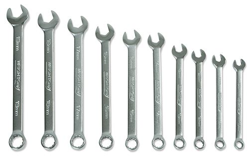 Wright Tool 751 Metric Combination Wrench Set 10 Piece