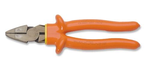 KNIPEX 0908240 US Insulated High-Leverage Lineman Pliers, 9-1/2