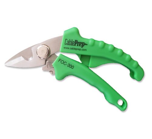 Fiber Optic Traditional Serrated Scissor for aramid fiber cutting