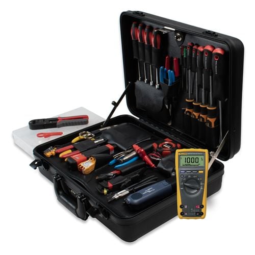 SPC295AC Telecom Service Tool Kit, 7.8 Waterproof Hard Case