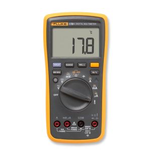 Fluke 17B+ ESP Basic DMM for ESP w/Temperature, Cat III