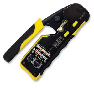 Klein VDV226-110 Ratchet Cable Stripping/Cutting Crimper