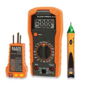 Klein 69149P Multimeter, NCV Detector & Receptacle Tester Kit