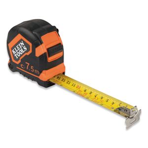 Klein 9375 Magnetic Double-Hook Tape Measure, 7.5 m 