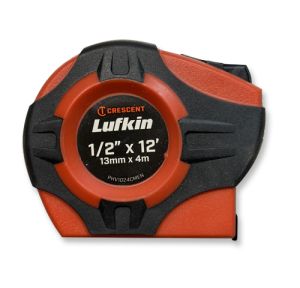 Lufkin PHV1024CMEN High Visibility Inch/Metric Tape Measure, 12'