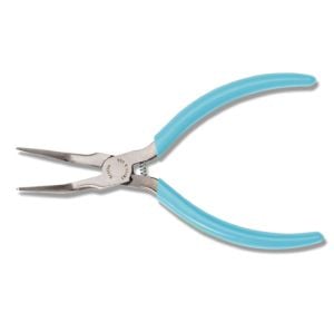 Xcelite CN7776N Curved Long Nose Pliers, Smooth Jaws