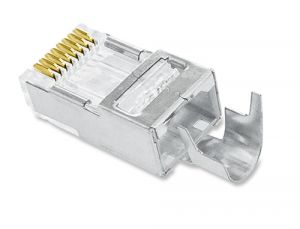 Platinum Tools 202022J EZ-RJ45 Shielded Connectors, EG, 50/Jar