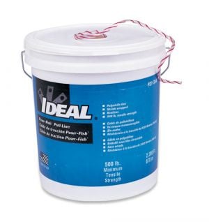 IDEAL 31-344 Powr-Fish Extra HD Pull Line in Bucket, 500Lbx2200'