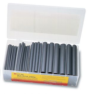 3m Fp 301 Color Heat Shrink Tubing Kit Assorted Kit 133pc