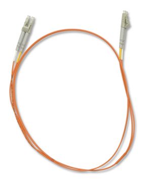 FiberXP LC to LC Fiber Optic Patch Cable Multimode Duplex, 2m