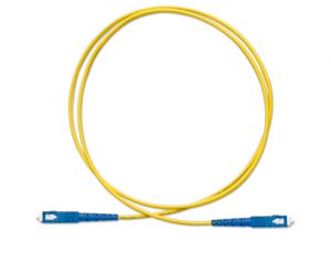 FiberXP SC-SC Bend Insensitive Fiber Patch Cable, Single Mode 1m