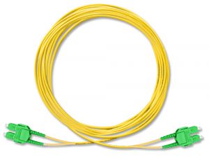 FiberXP SC/APC-SC/APC Fiber Patch Cable Single Mode Duplex, 10m