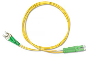 FiberXP LC/APC-FC/APC Fiber Patch Cable Single Mode Duplex, 2m