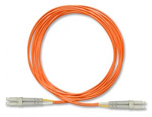 FiberXP LC to LC Duplex Multimode OM2 Fiber Patch Cable 50um, 5m