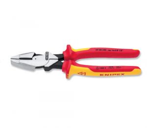 KNIPEX 0908240 US Insulated High-Leverage Lineman Pliers