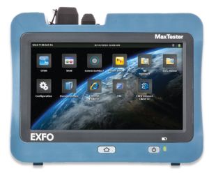 EXFO MaxTester 715B Last-Mile OTDR, VFL & PM, 1310/1550nm SC/APC