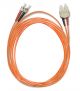 FiberXP ST to SC Fiber Optic Patch Cable Multimode Duplex, 5m