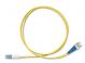 FiberXP LC to FC Fiber Optic Patch Cable Single Mode Duplex, 1m