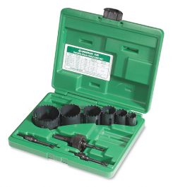 Black & Decker VersaPak Drill & Greenlee Auger Hole Saw Kit - Oahu