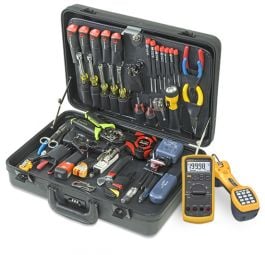 SPC495-93 Twisted Pair Telecom Tool Kit w/All Options, 5.5'' Case