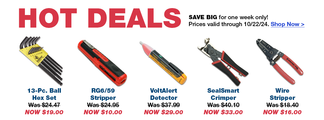 Hot Deals - Save Big for one week only